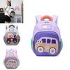 Toddler Kid Backpack With Car Design For Preschool School Use Featuring Soft Shoulder Straps