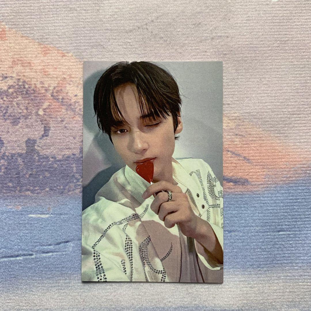 

[USED] TXT Sanok Love Language Huening Kai Public Broadcast Trading Card