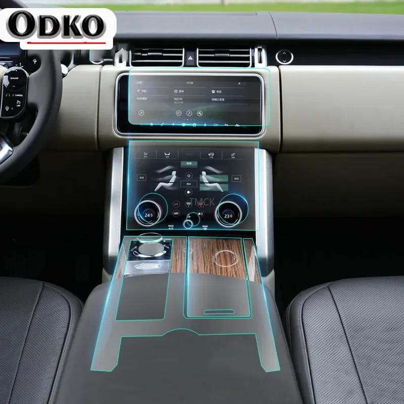 For Land Rover Range Rover Vogue L405 RR Sport L494 Car Door Center Console Film Central AC Navigation Screen TPU Protector Film