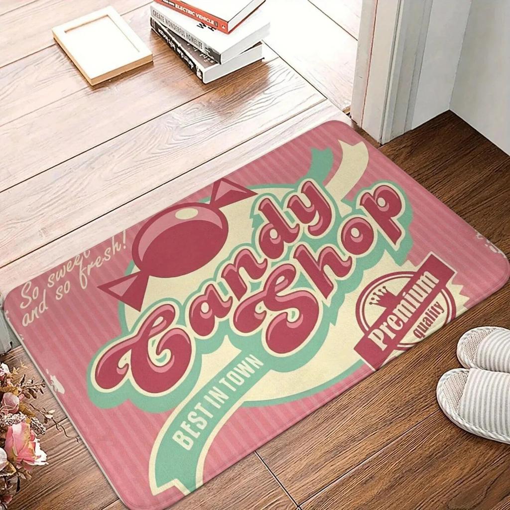 1 szt. Mata pod drzwi z wzorem sztuki rowerowej, Dywaniki kuchenne, Antypoślizgowe, Pop design, Dywany do salonu, Mata łazienkowa, Dywan do domu, Dekoracja pod zlew, do pralni