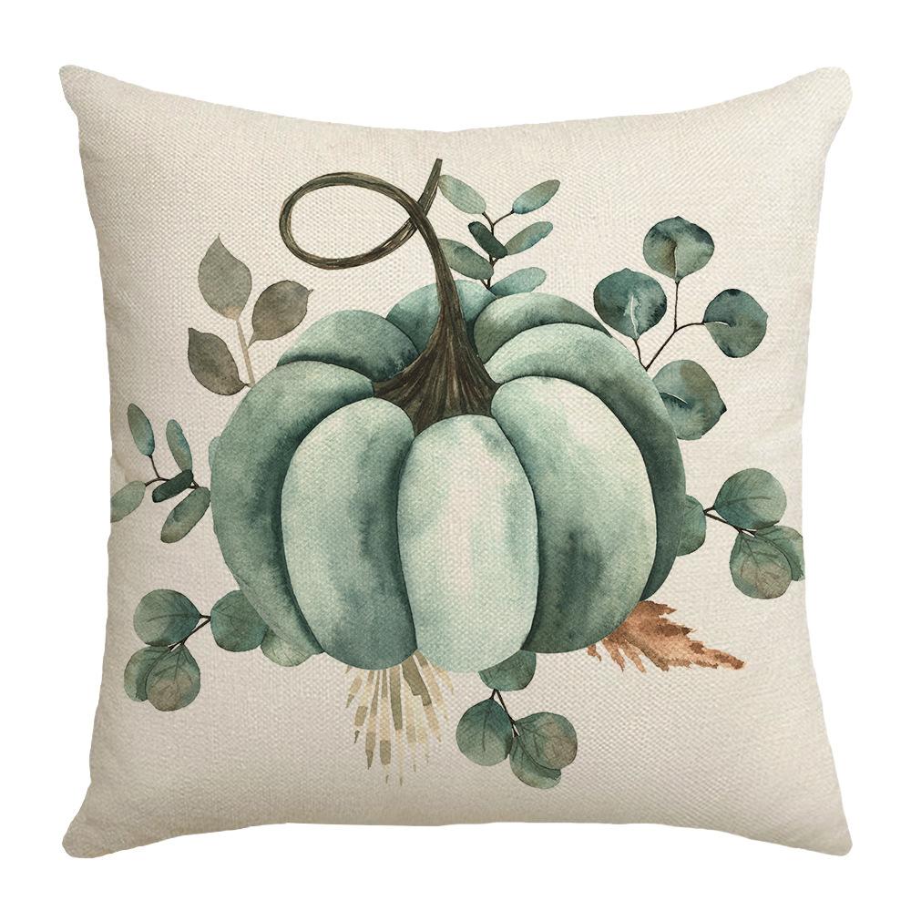 New Thanksgiving Throw Pillow Cover Pumpkin Truck Garland Harvest Festival Farm Party Decorative Throw Pillow Cover