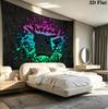 Pokemon Wall Tapestry Aesthetic Wall Hanging Printed Fabric Blanket Decorative Tapestries For Bedroom Living Room Home Decor