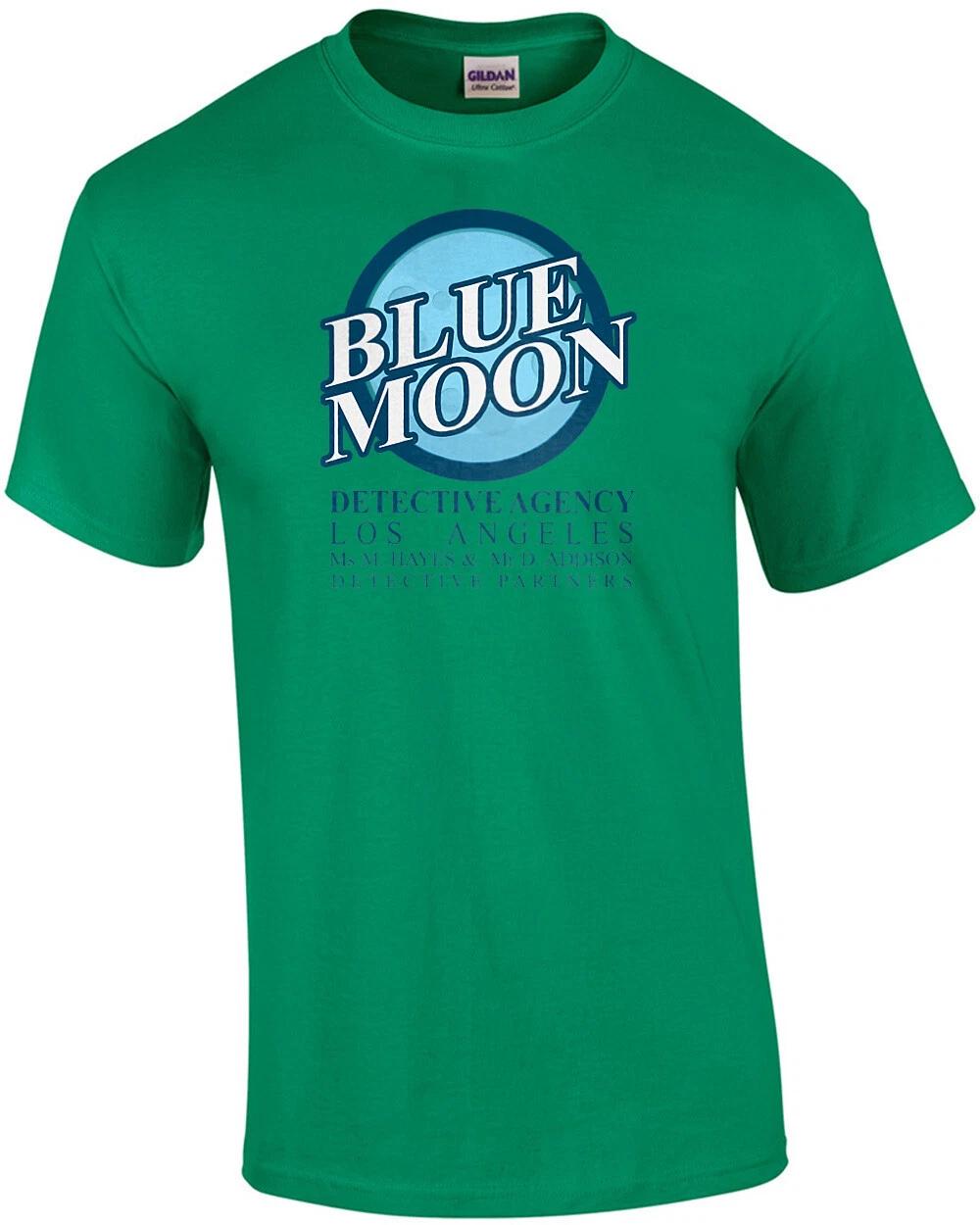 Blue Moon Detective Agency - Moonlighting 80 s T-Shirt L