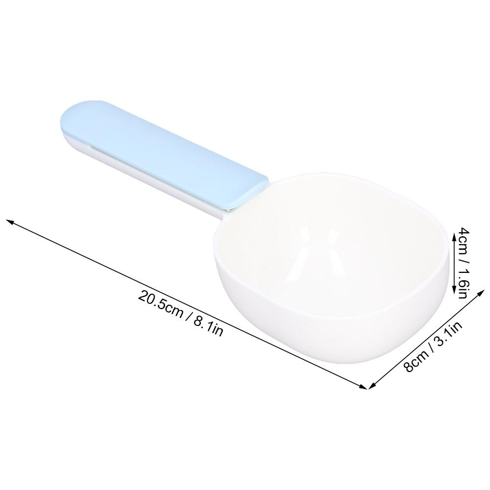 Ergonomic Handle Pet Feeding Scoop Arc Design Cat Food Shovel Compact Pet Food Spoon  for Pets
