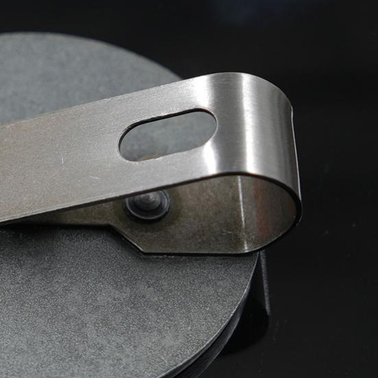 Yousheng St. Christopher Visor Clip for Car Zinc Alloy Religious Medal with "Protect Us" Prayer Spiritual Gift for Drivers