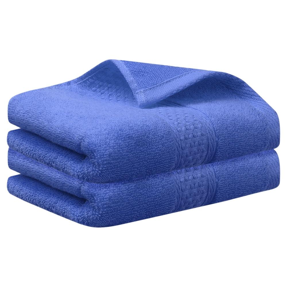 

2 Pack Cotton Hand Towels Set Quick Dry Soft Absorbent Towels Bathroom Kitchen Gym Lightweight Portable 13x30 Inch United States