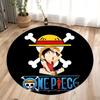  One Piece Anime Home Circular Carpet Living Room Stylish Bedroom Floor Mat Children's Room Carpet for Anime Lovers Decor