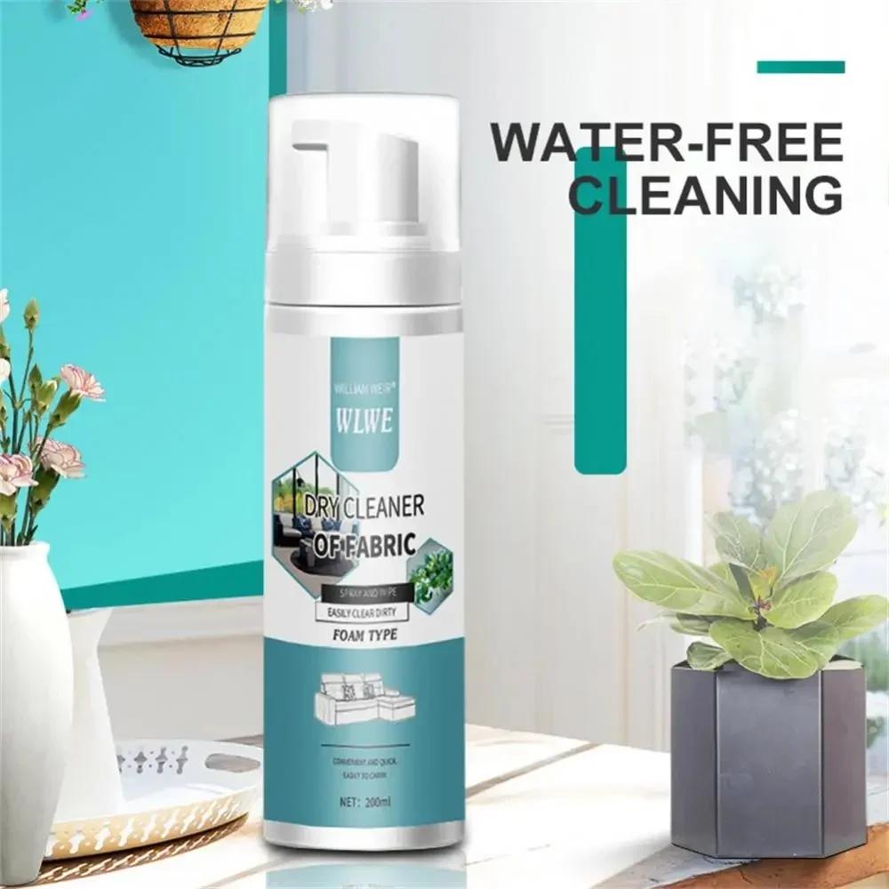 Foamy Carpet Cleaning Fabric Cleaner Dry Cleaning Fluid House Cleaning Strong Decontamination Ingredient Stubborn Stain Cleaner