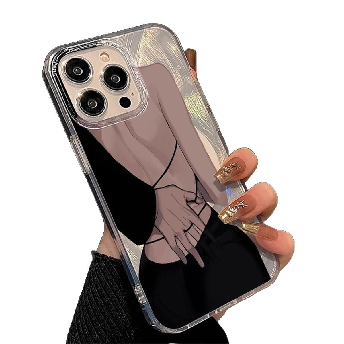 

Для Apple Магнитный чехол для телефона Высококлассный для Apple Защитный чехол Безрамочный Не желтеющий Чехол для телефона Магнитный чехол для телефона For iPhone 16PROMAX