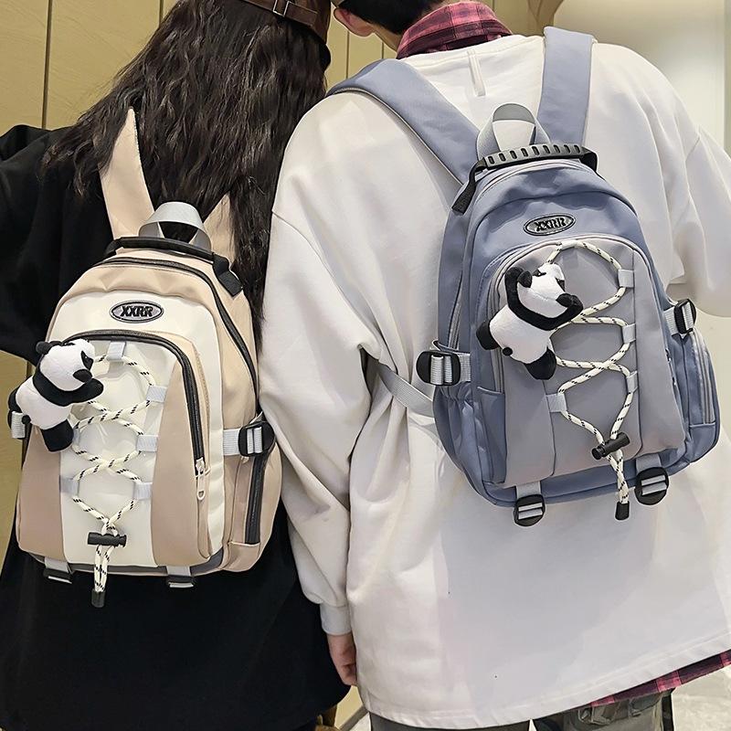 Children's Small Schoolbags Girls' Contrasting Color Small Backpacks Kindergarten