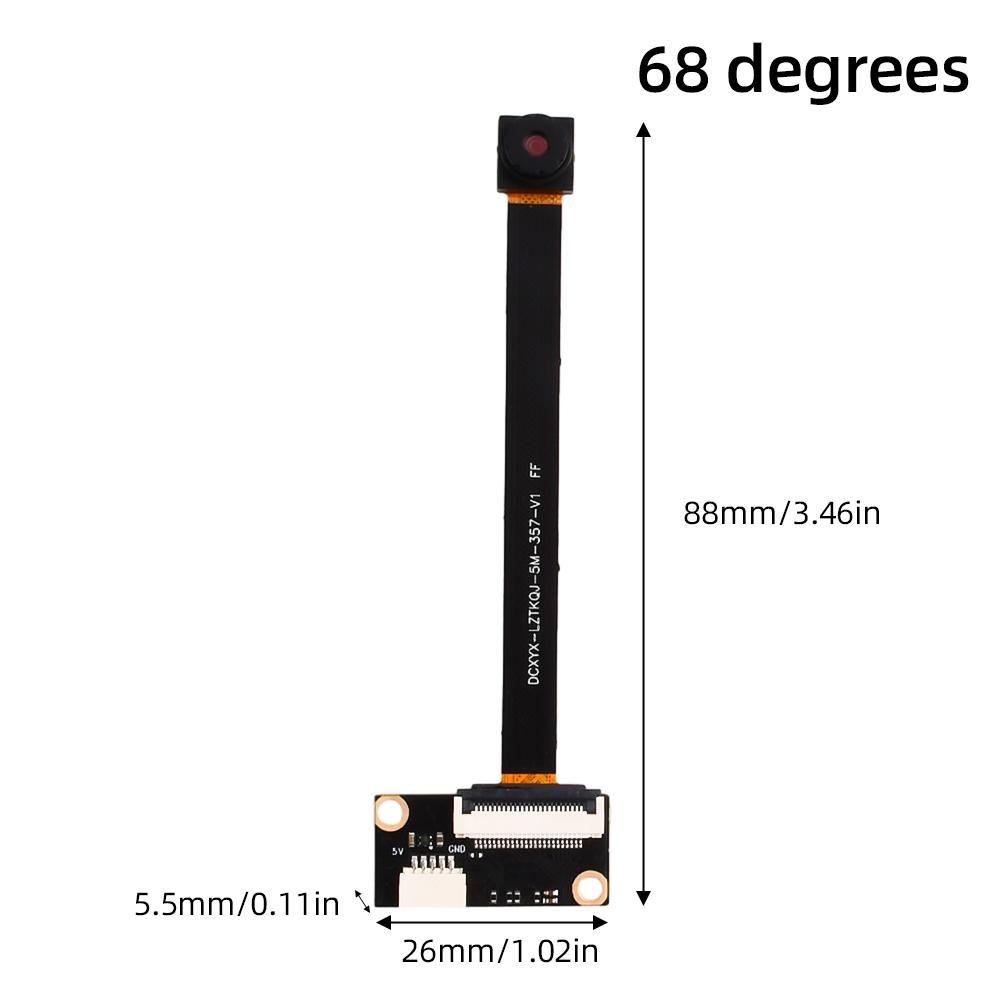 OV5640 USB Camera Module USB Drive-free to 5Pin USB Cable 68 72 120 160 Degrees Auto Focus HD 5MP