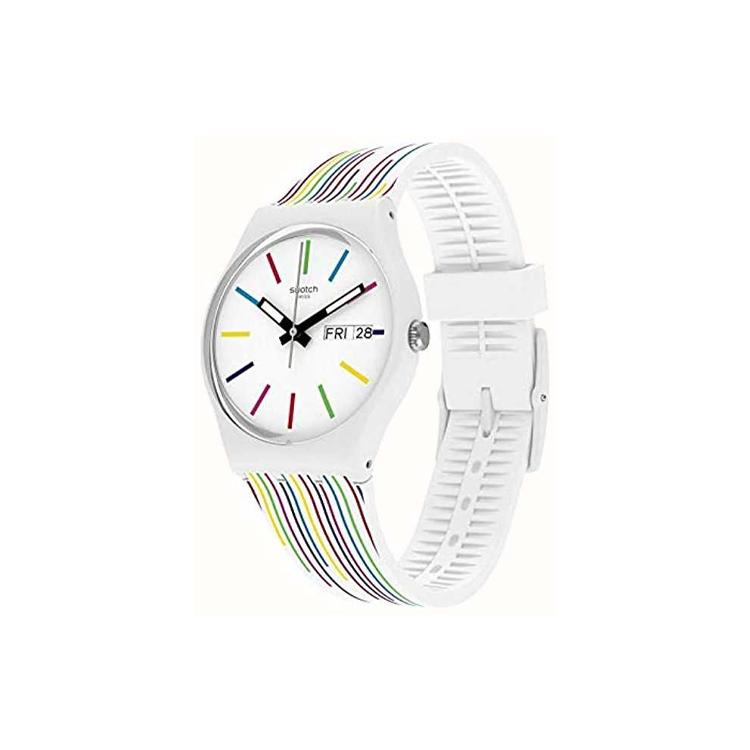 SWATCH Unisex 34mm White Watch GW712 GW712