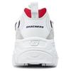 Skechers DLites 1.0 Simples Cómodas Duraderas de Caña Baja Zapatillas Estilo Papá Mujer Blanca 150231-WNVR