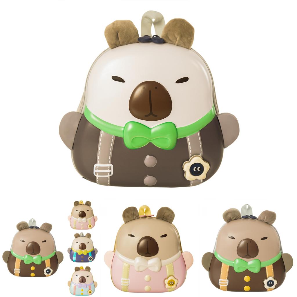 Childrens Cartoon Capybara Mini Backpack With Breathable Eva Material For Kindergarten School Use