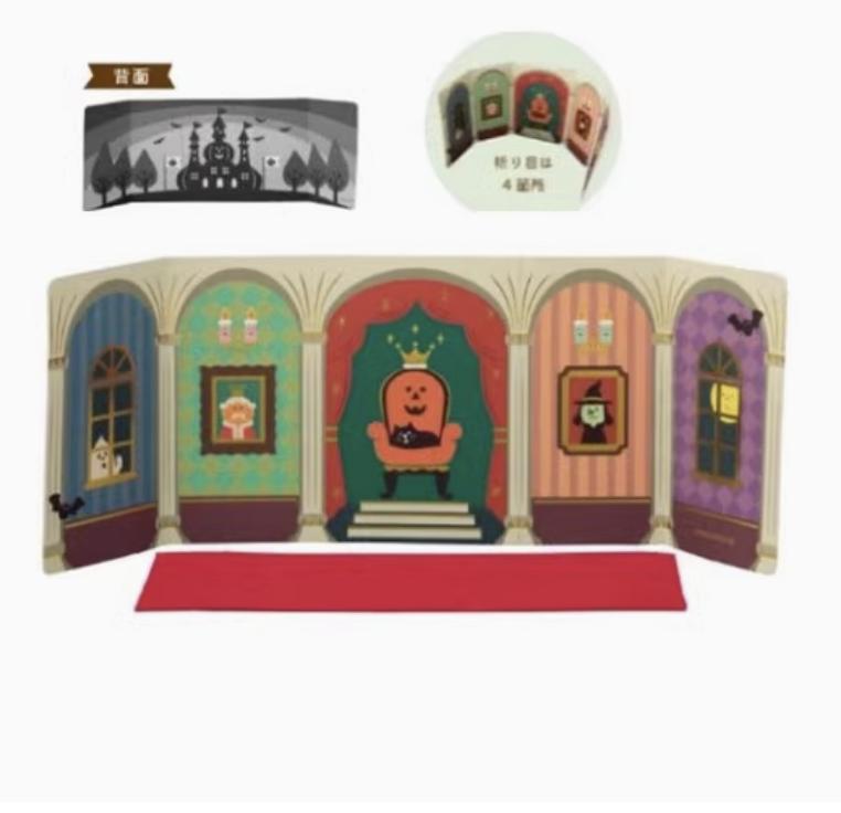 

Cartoon Cat Halloween Series Figurines Cute Pumpkin Carriage Miniatures Funny Birthday Gift Creative Office Decoration Wholesale