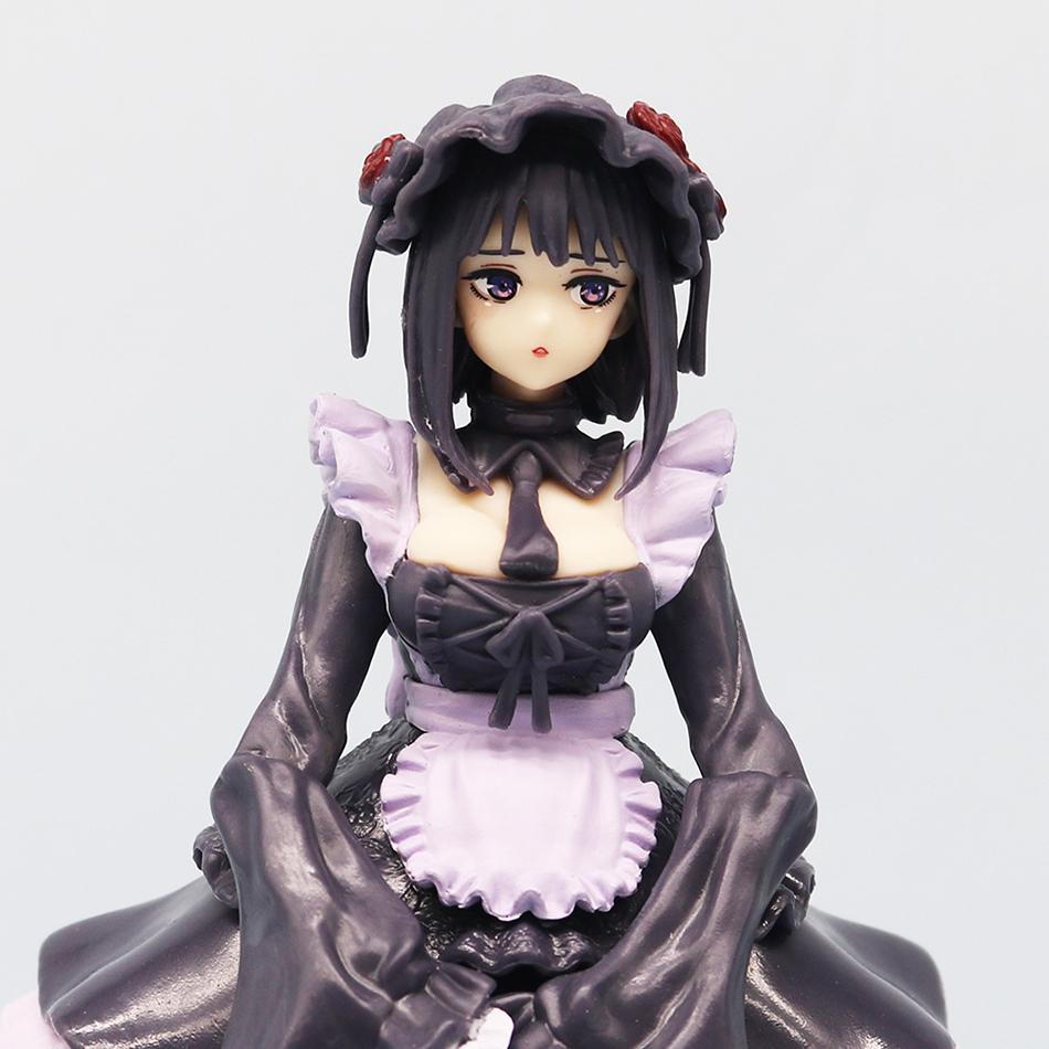 Anime My Dress-Up Darling Cute Figure Black Maid Outfit Kitagawa Marin Action Figure Shizuku Kuroe Figurine Collection Model Toy