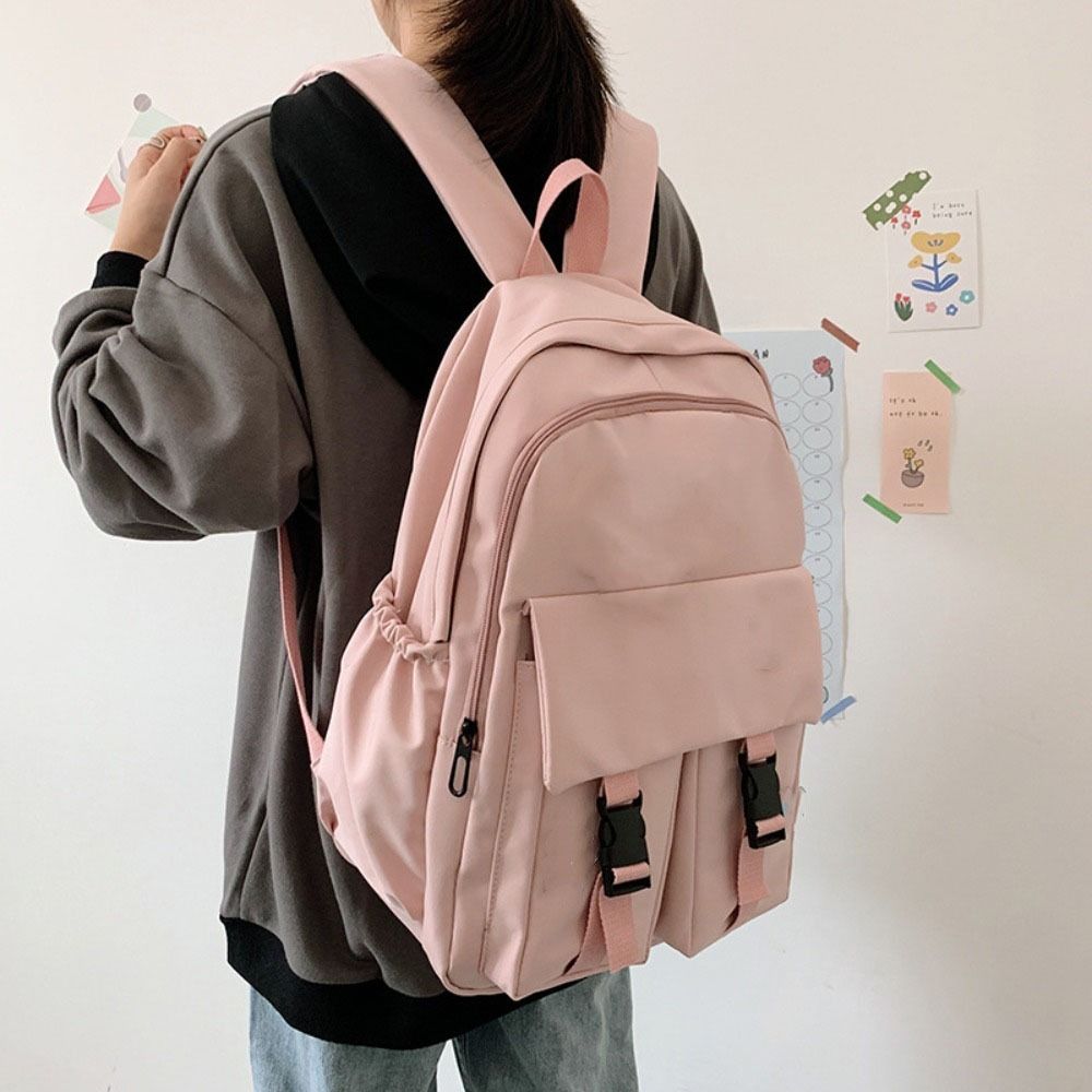 Nylon Harajuku Backpacks Korean Style Shoulder Bag Fashion Canvas School Bag Women