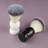 Mens Shaving Brush With Wooden Handle For Beard Grooming And Facial Cleansing