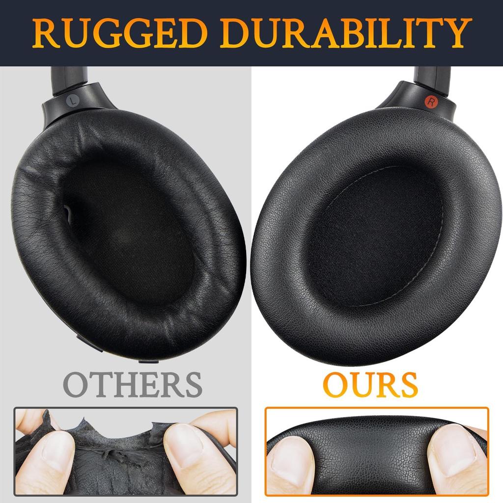 Replacement Earpads for Sony WH-1000XM4, Soft Memory Foam Ear Cushions, Noise Isolation, Enhanced Comfort No Sensor Interference