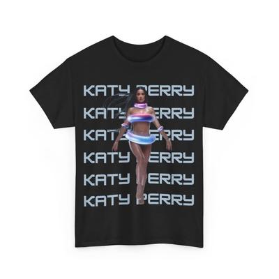 Katy Perry The Lifetimes Tour 2025 Baumwoll-T-Shirt Unisex Damen Sommerkleidung Harajuku 143 Album-T-Shirt Unisex Kleidung Trendiges Oberteil Y2k
