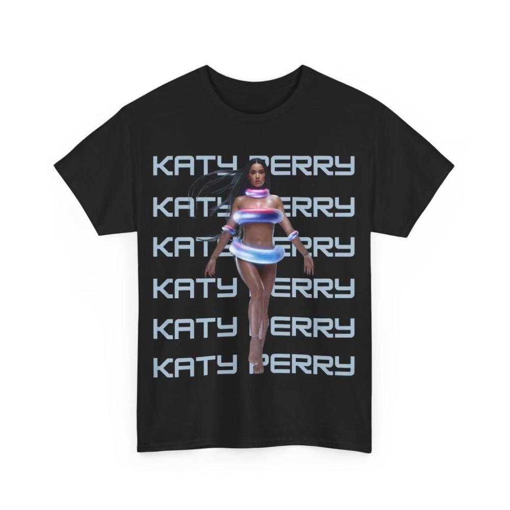 Katy Perry The Lifetimes Tour 2025 Cotton T Shirt Men Women Summer Clothing Harajuku 143 Album Tee Unisex Clothes Trendy Top Y2k S