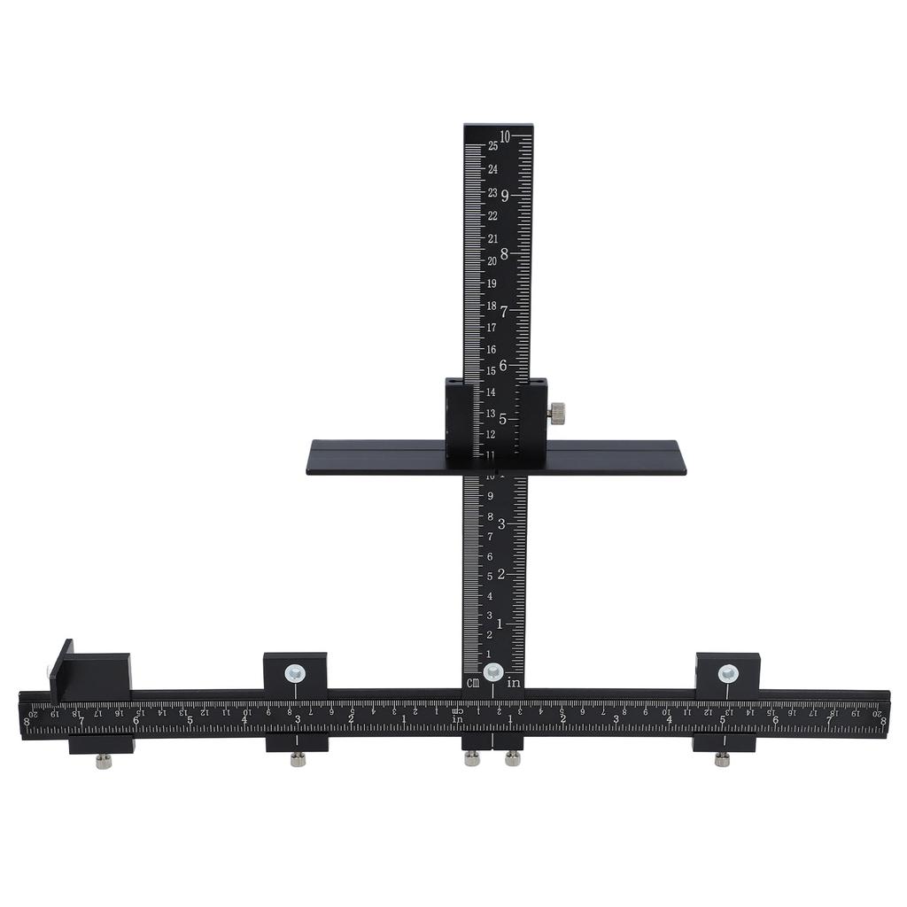 Szablon do wiercenia otworów na uchwyty meblowe ze stopu aluminium, narzędzie do szablonu drzwiowego, do obróbki drewna, wiercenia otworów, kołkowania