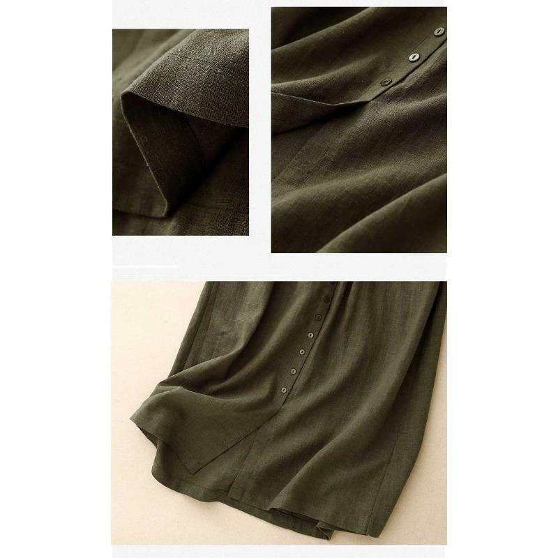 Vintage Simple Versatile Original Design Thin Half Skirt Literary Female