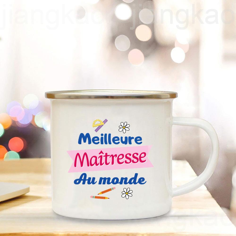 Thank You Teacher for This Wonderful Year Spent with You Print Mug Coffee Cup Drinks Camping Mugs Teacher's Day Gift for Teacher
