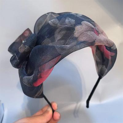 Nuovo cerchietto alla moda retrò a mezza cuffia per donna per coprire i capelli grigi, cerchietto, accessori da sera per abito da sposa, cerchietto