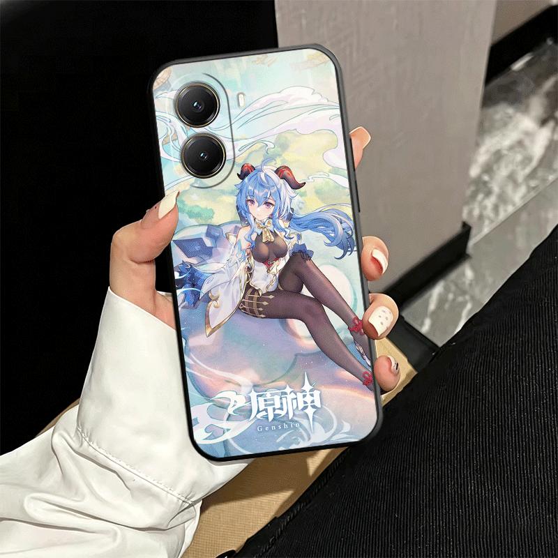 

Мягкий чехол для телефона Genshin Impact Ganyu для Xiaomi Poco X5 X6 X7 X8 Pro Max X3 F7 F8 Ultra M8 M7 M6 M5 Redmi 15 15C 14C 13C 12C X4 Xiaomi Poco X4 Gt
