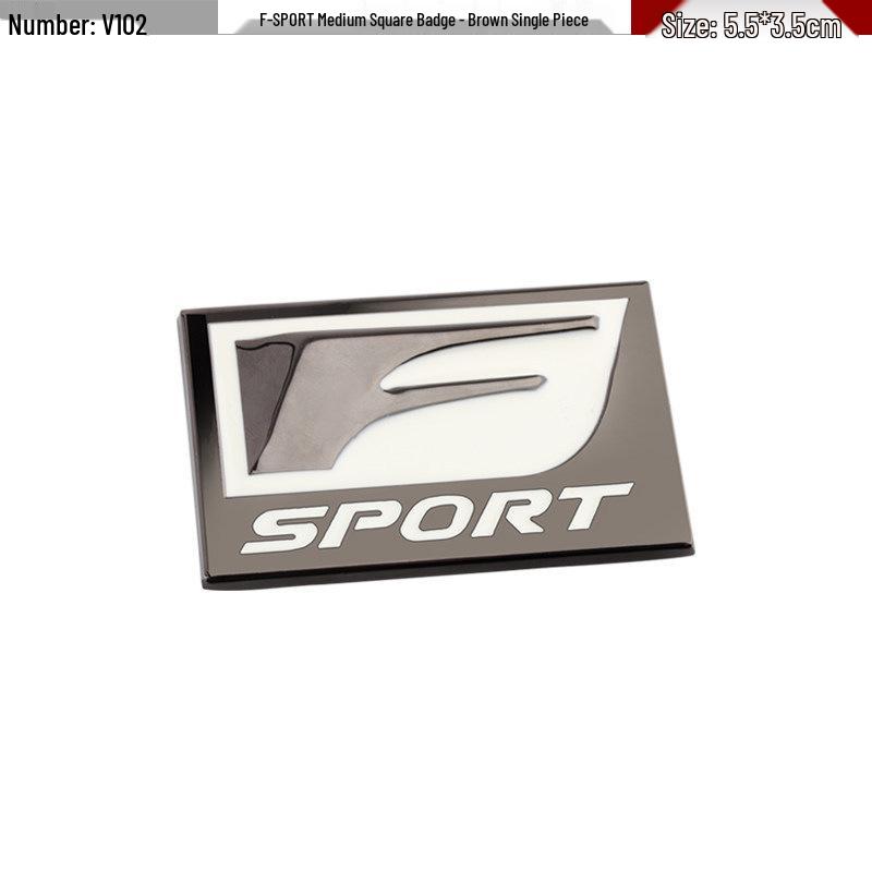 Emblems for Lexus IS200T, NX, CT200: FSPORT, Rear, & Side