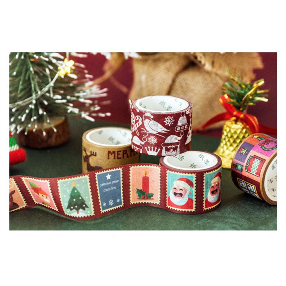 Christmas Style Washi Masking Tape Colorful Masking Washi Tape Diy Sticker Decoration