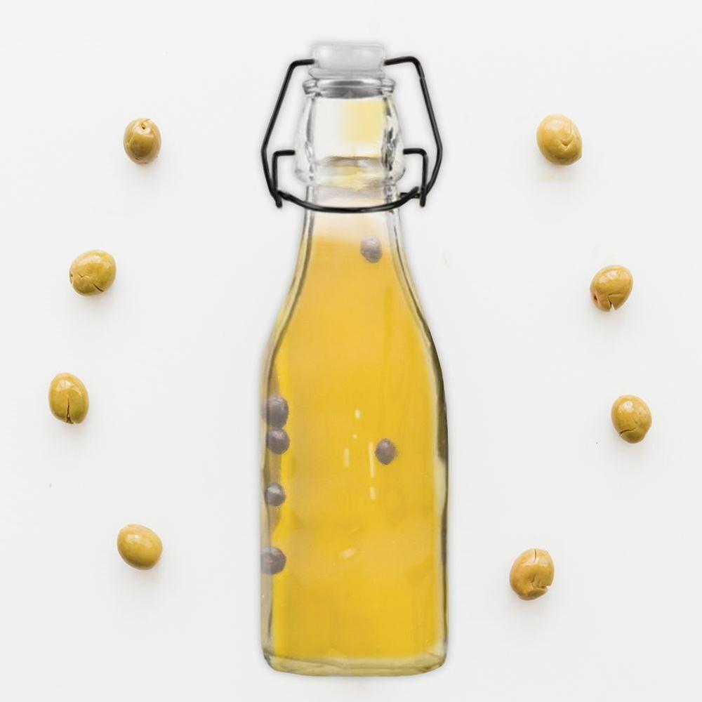 Glass Bottle with Clip 290 Ml