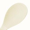 Egg-Shaped Standing Rice Spatula Non-Stick Raised Dots Rice Scoop Cute PP
