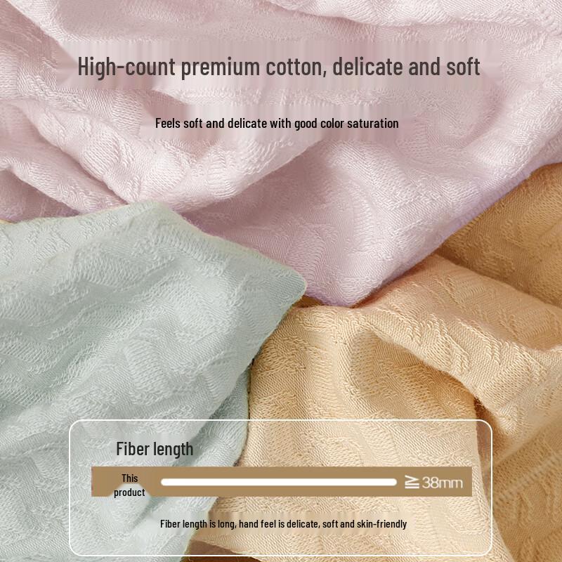LANGSHA Women's Antibacterial Seamless High-Waist Briefs