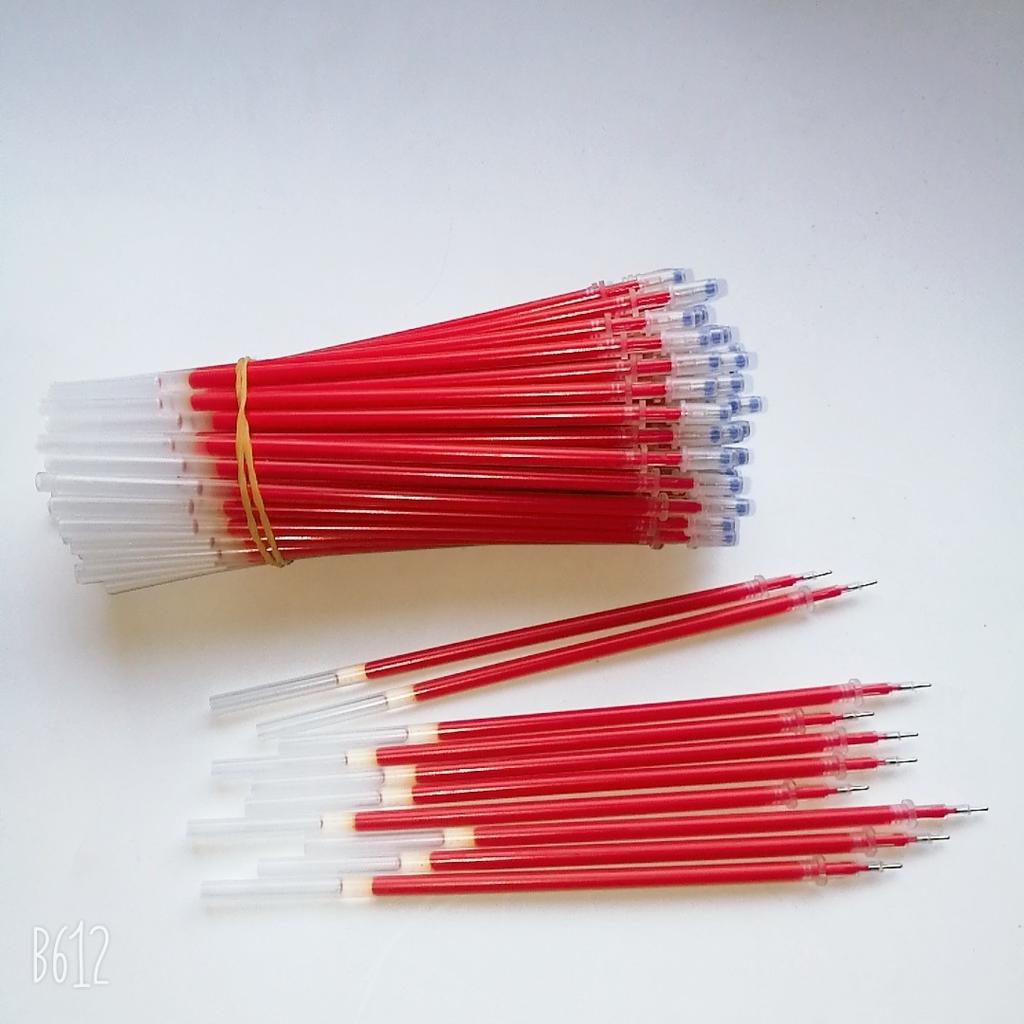 0.5mm 20pcs/set Gel Pen Refill Office Signature Rods Red Blue Black Ink Office School Stationery Writing Supplies Handles Needle