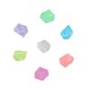 Beautiful Safe Rhombus Glow In Dark Decorative Pebbles Luminous Stones Lawn Decor Aquarium Ornament