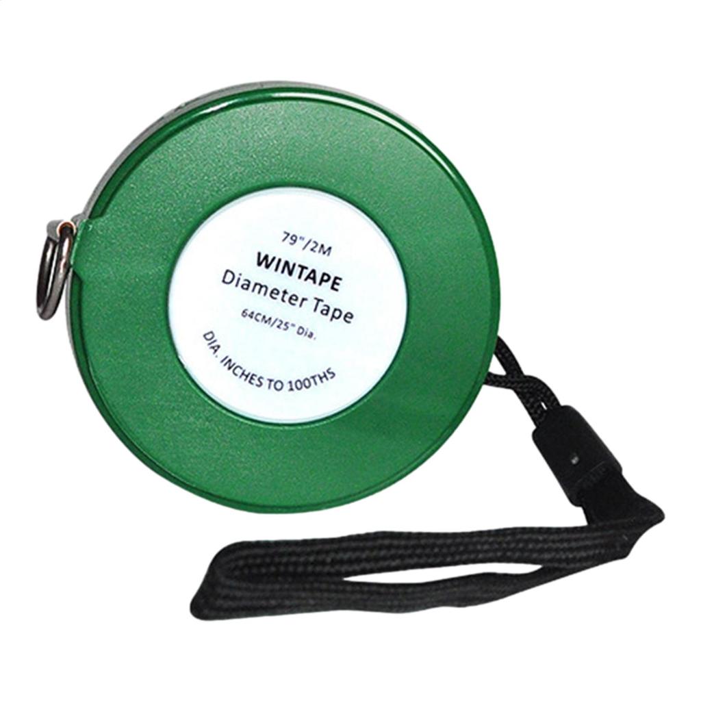 2-meter Diameter Tape Measure Measuring Cable Conduit Circumference Diameter Ruler Imperial & Metric Rolling Measuring Tape