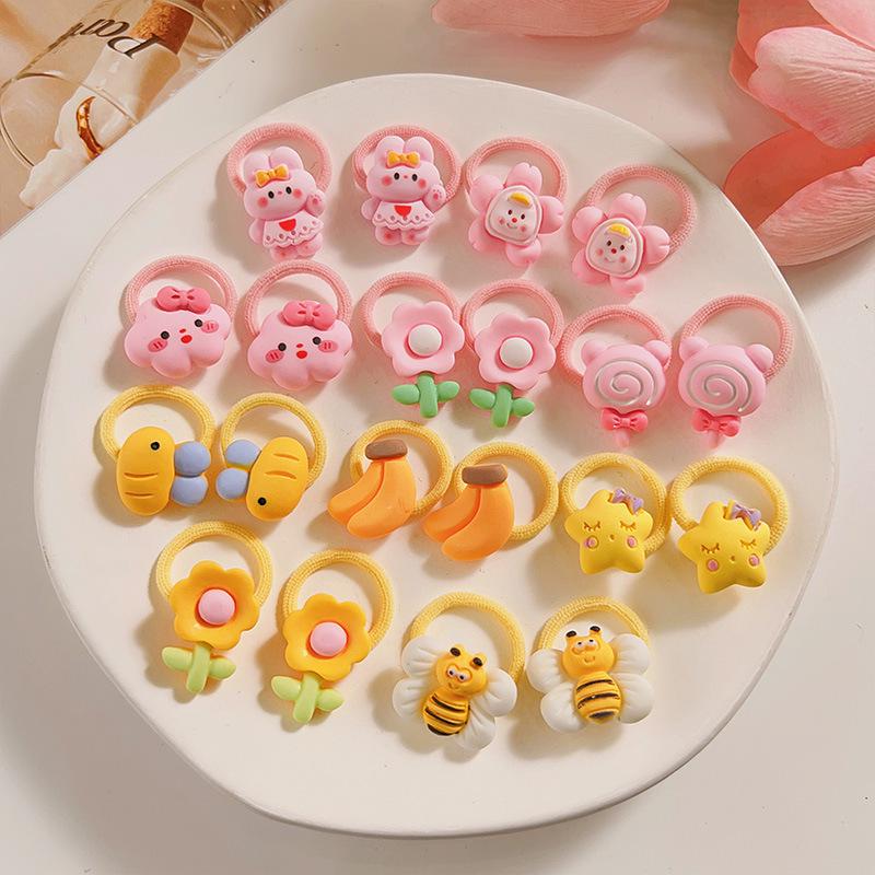 Baby & Toddler Elastic Hair Ties - No Damage Hair Accessories for Infants & Little Girls
