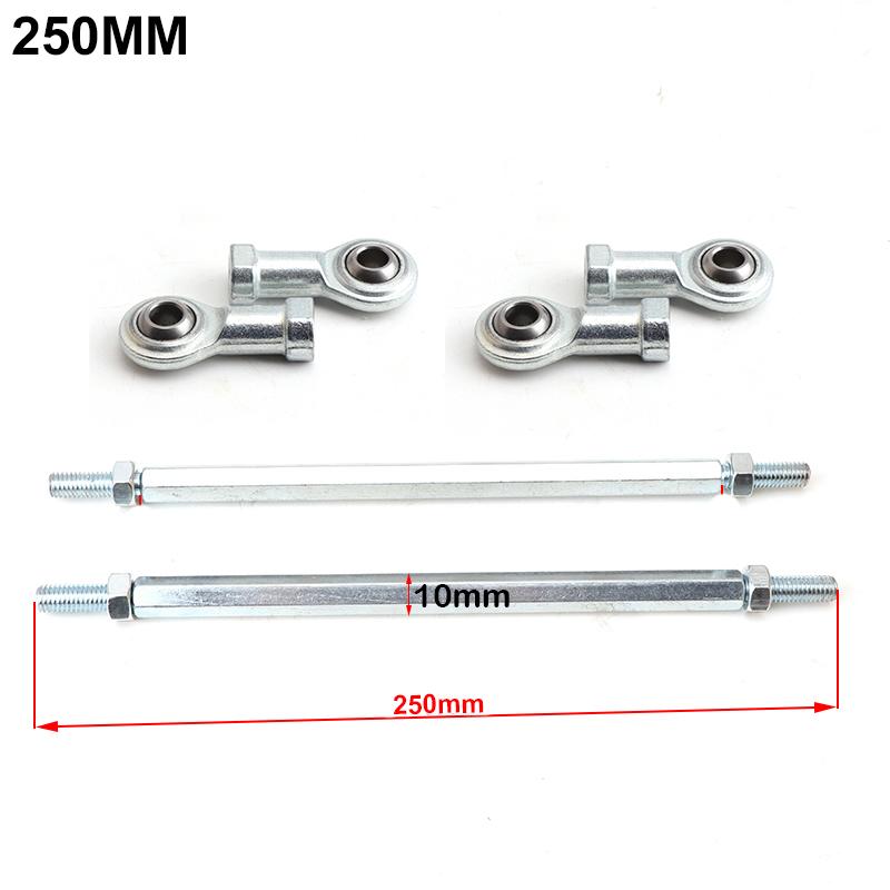 1 Paar 240/250/260/270/280/300/315mm 8mm Spurstangen-Kit Kugelgelenk Für 49cc Elektrisches Mini Kinder ATV Go-Kart Buggy Quad Bike