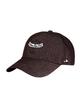 Akau Oversized Denim Herringbone 5-Panel Ball Cap (Brown)