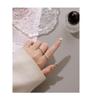 999 Sterling Silver Adjustable Couple Rings: River of Love Design for Men & Women, Exquisite and High-End