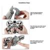 LED Light Up Drones Increased Expansion Leg Accessory With Shock Absorption And Quick Release Clip Design