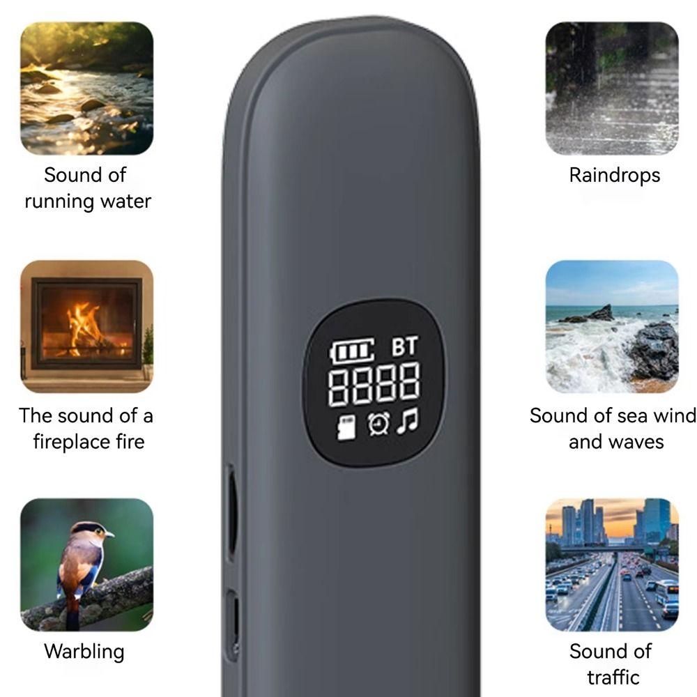 Timer Function Under Pillow Speaker Bluetooth 5.4 Pocket Bluetooth Speaker  Travel Use