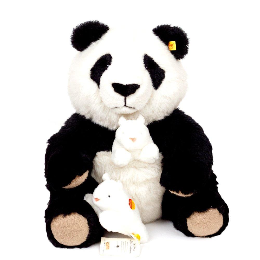 

Steiff x Grandpapa Panda Мягкая игрушка Mother Love с детенышем панды Большая 35 см