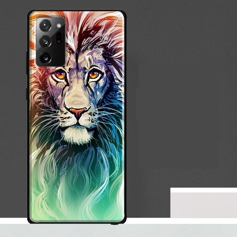 Lion Animal Case For Samsung Galaxy S25 S24 S23 Ultra S9 S10 S20 S21 S22 Plus S23 FE S25 FE Phone Cover