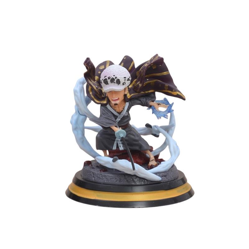 

Цельные фигурки Q Версия Трафальгар D. Фигурка «Водное право», аниме, модель из ПВХ, коллекция детских игрушек, подарки на день рождения для друга