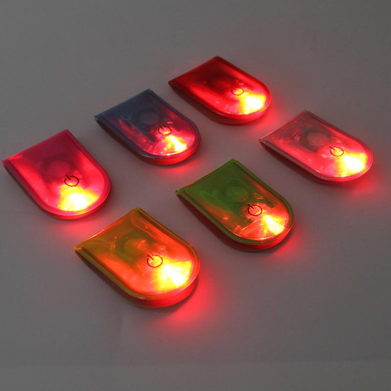 Magnetická klipová lampa Hands-free LED svítilna Bezpečnostní noční světlo pro kojení Chůzi Běh Nouzové Reflexní světelný pásek