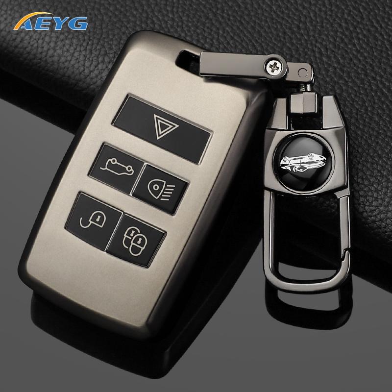 TPU Car Key Cover Case Shell Fob for Land Rover Range Rover Evoque Discovery Sport Velar for Jaguar XE E-PACE XF Accessories Bag