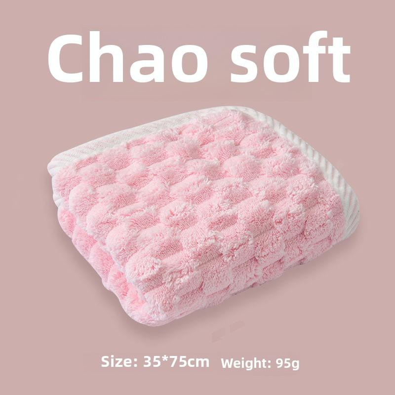 

Полотенце для лица из ультрамягкого хлопка, в японском стиле, подходит для домашнего использования. Мягкое детское полотенце для лица, впитывающее и не оставляющее волос 35*75cm розовый